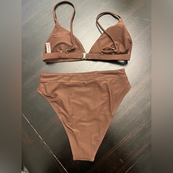 SUUKSESS High Waisted High Cut Bikini Set Sexy Triangle Two Piece Swimsuit NWOT - Picture 6 of 7